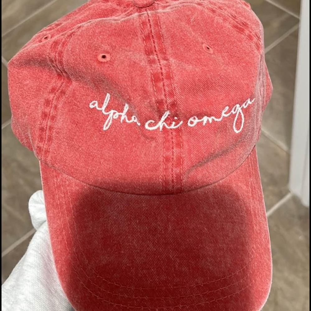 Alpha Chi Omega baseball hat